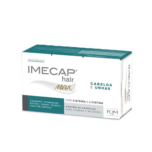 Imecap Hair Max com 60 Cápsulas