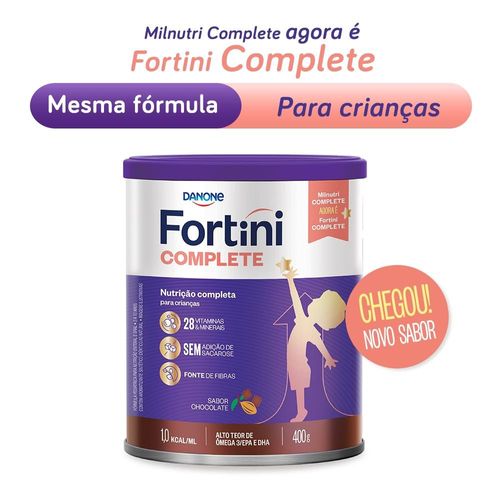 Suplemento Fortini Complete Chocolate 400g