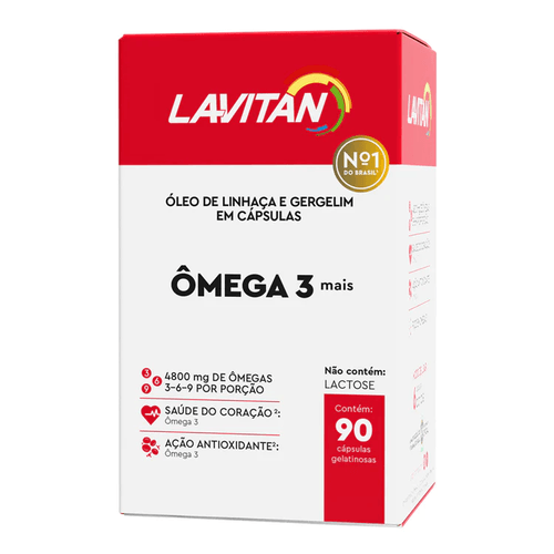 Lavitan Omega Mais com 90 Cápsulas