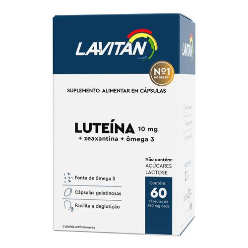 Lavitan Luteína com 60 Cápsulas