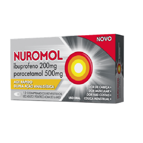 Nuromol com 12 Comprimidos