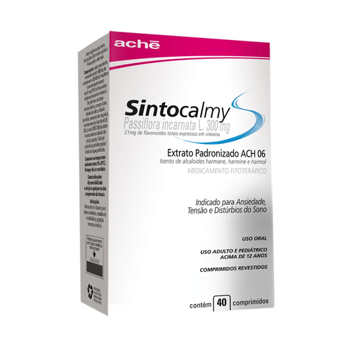 Sintocalmy 300mg com 40 comprimidos