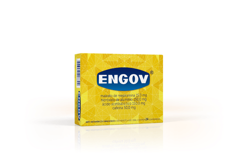 Engov com 24 comprimidos