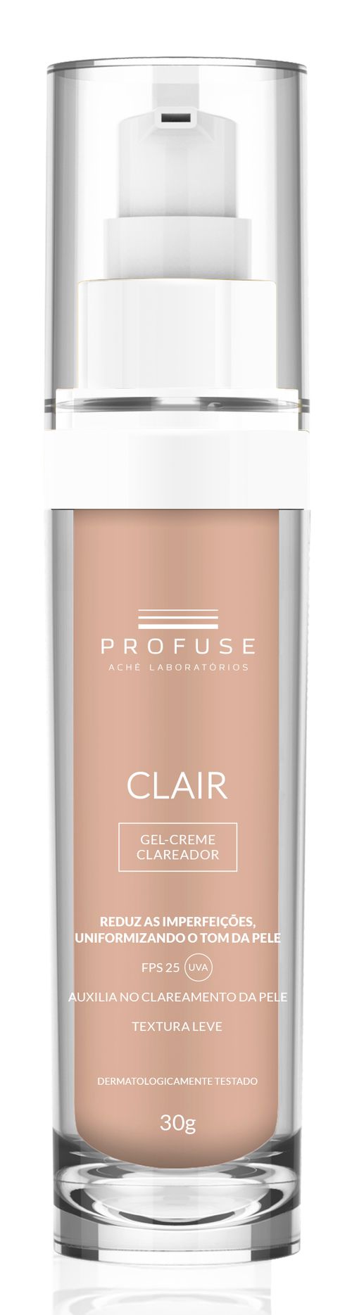 Gel Creme Clair Profuse Clareador FPS 25 30g