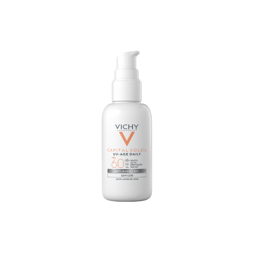 Protetor Solar Facial Vichy UV-Age Daily FPS60 Sem Cor 40g
