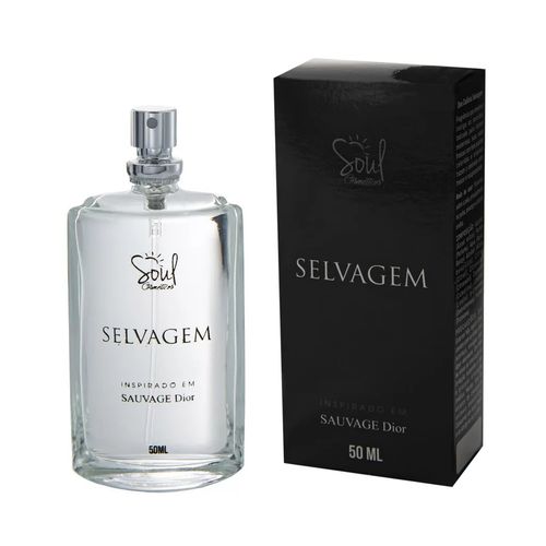 Perfume Selvagem Inspirado em Sauvage Edição Soul 50ml