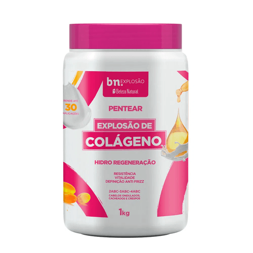 Creme para Pentear Beleza Natural Explosão de Colágeno 1kg