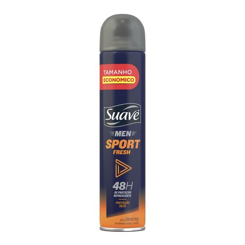 Desodorante Aerosol Suave Sport Fresh 200ml