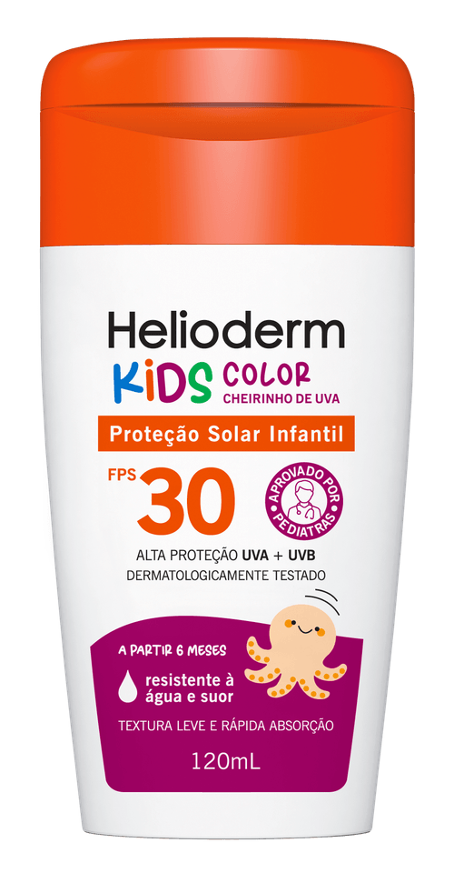 Protetor Solar Infantil Helioderm Suncare Kids FPS30 120ml