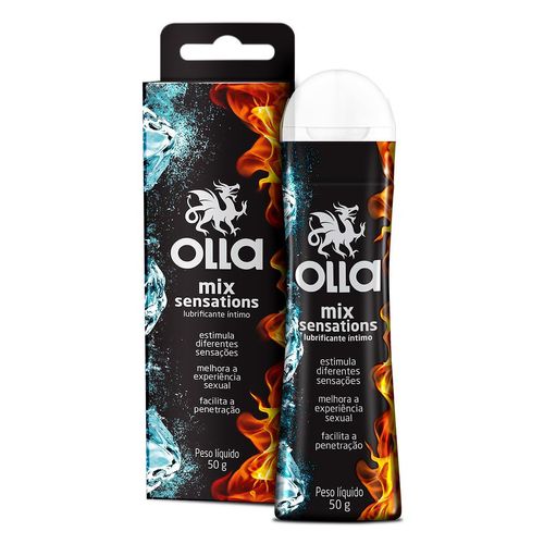Gel Lubrificante Olla Mix Sensations 50g