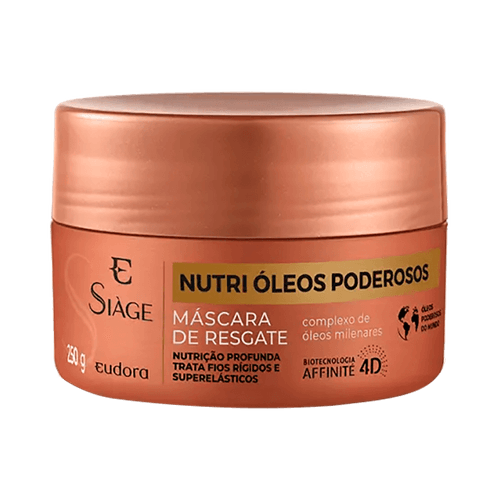 Mácara Capilar Siáge Nutri Óleos Poderosos 250g