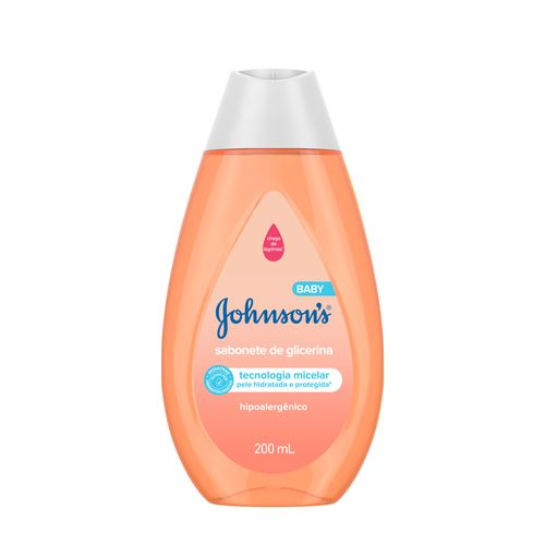 Sabonete Líquido Johnson's Baby Da Cabeça Aos Pés Glicerina 200ml