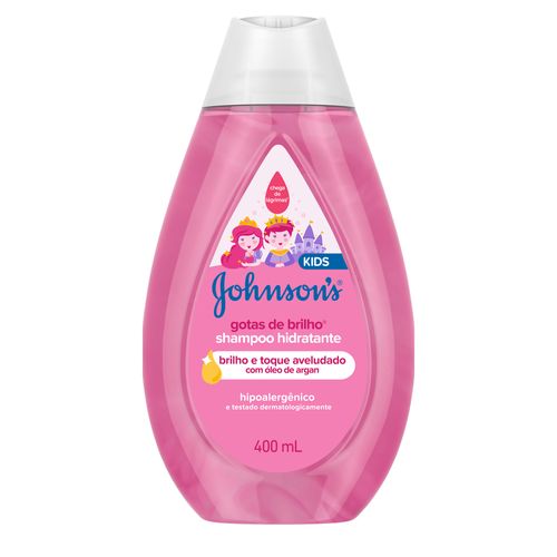 Shampoo Johnson's Kids Gotas de Brilho 400ml