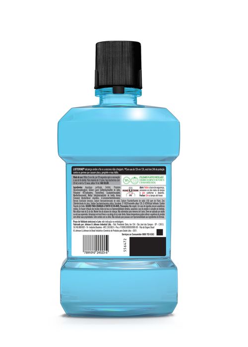 Antisséptico Bucal Listerine Antitártaro Refrescância Suave 250ml