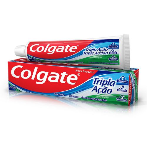 Creme Dental Colgate Tripla Ação Hortelã 90g