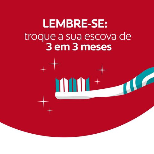 Escova Dental Colgate Extra Clean Média Com 3 unidades