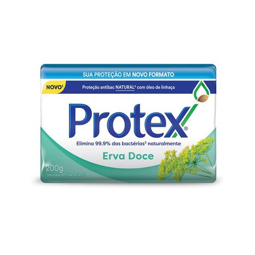Sabonete Barra Protex Erva Doce 200g