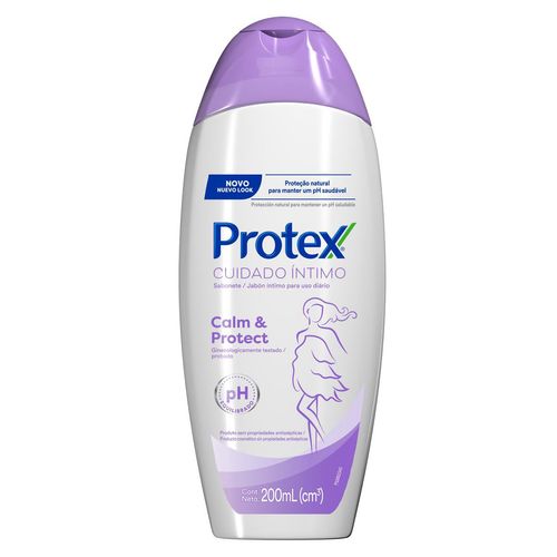 Sabonete Líquido Íntimo Protex Soft Floral Leve 200ml Pague150ml