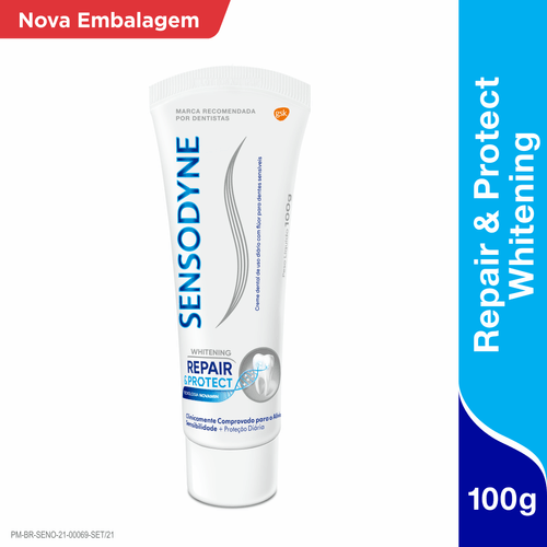 Creme Dental Sensodyne Repair&Protect Branqueador 100g