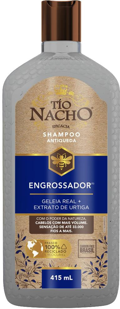 Shampoo Tío Nacho Antiqueda Engrossador 415ml