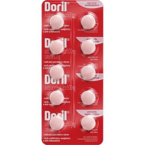 Doril com 10 Comprimidos