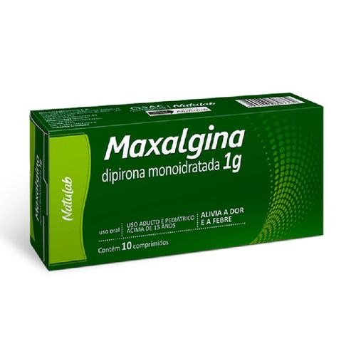 Maxalgina 1g com 10 Comprimidos Natulab