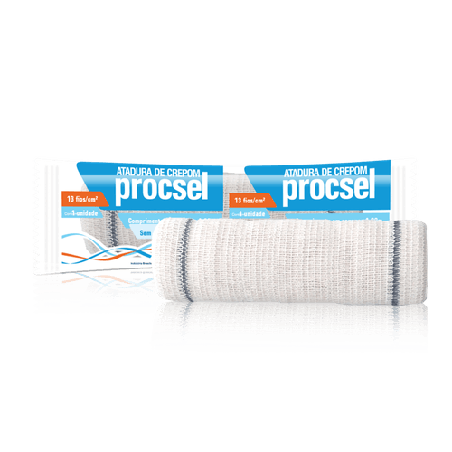 Atadura de Crepom Procsel 8cmx1,80m