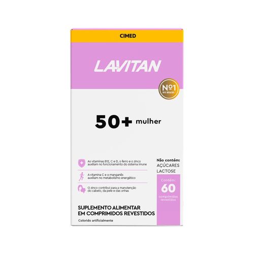 Lavitan 50+ Mulher com 60 Comprimidos