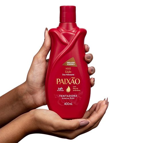 Loção Hidratante Paixão Tentadora 400ml Grátis 80ml