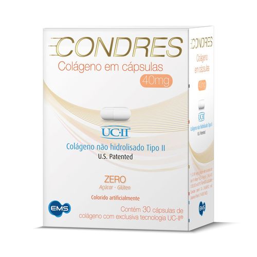 Condres UC-II com 30 cápsulas