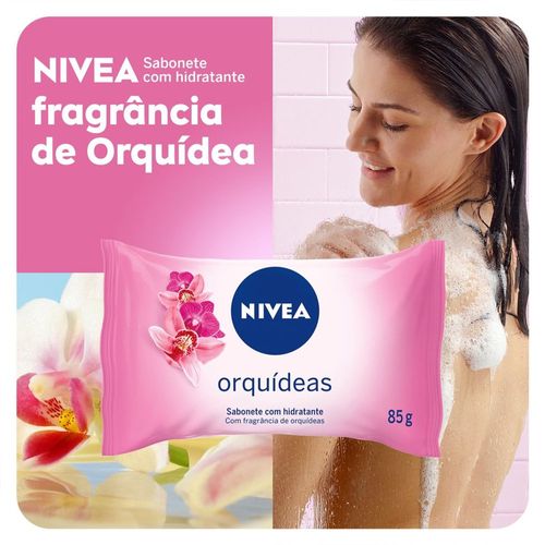 Nivea Sabonete em Barra Orquídeas 85g