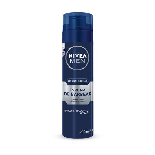 Nivea Men Espuma de Barbear Original Protect 200ml