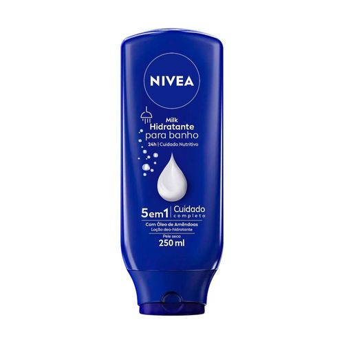 Hidratante Nivea Milk Para Banho 250ml