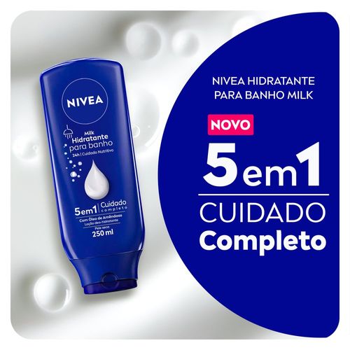 Hidratante Nivea Milk Para Banho 250ml