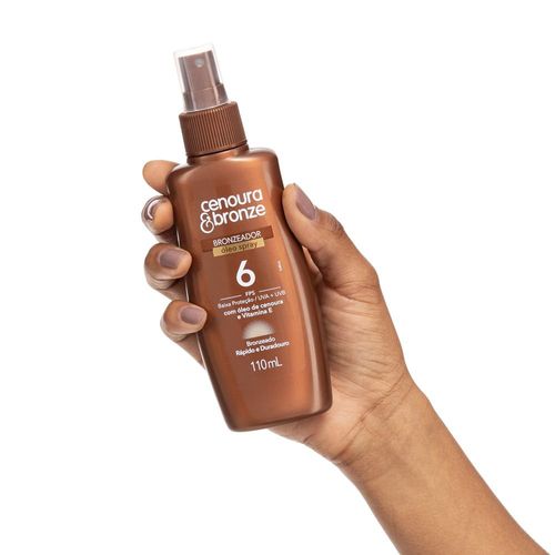 Óleo Bronzeador Cenoura & Bronze FPS6 Spray 110ml