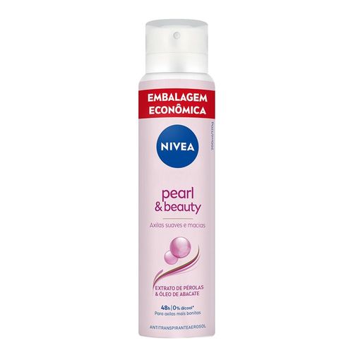 Nivea Desodorante Antitranspirante Aerossol Pearl & Beauty 200ml