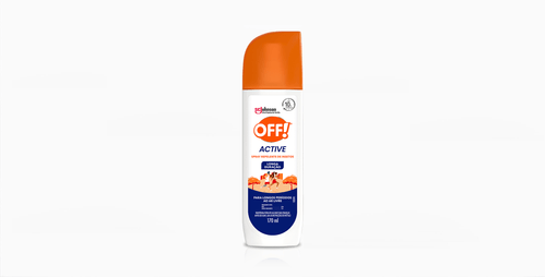 Repelente OFF! Spray Active Longa Duração 170ml