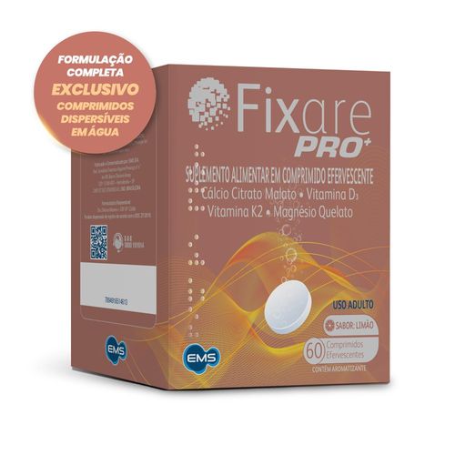Fixare Pro com 60 Comprimidos Efervescentes