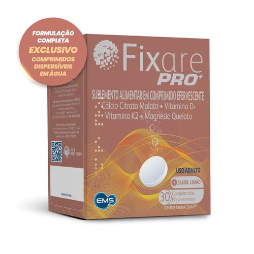 Fixare Pro com 30 Comprimidos Efervescentes