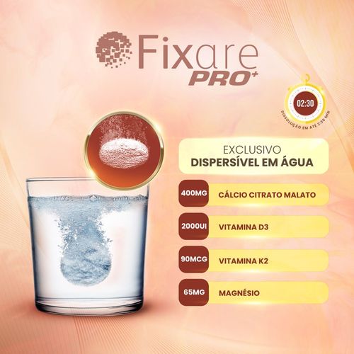 Fixare Pro com 30 Comprimidos Efervescentes