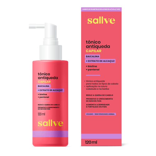 Tonico Antiqueda 120ml - Sallve