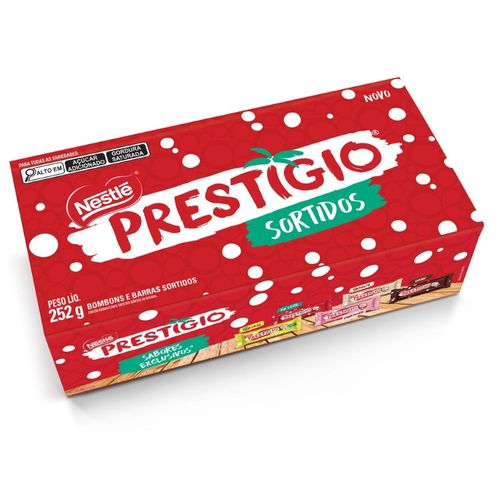Caixa de Bombons Prestigio 252g