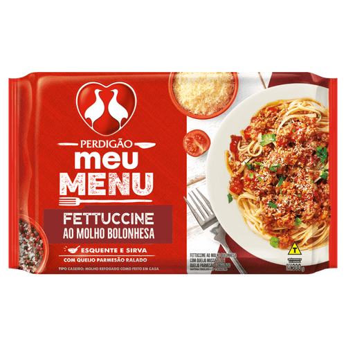 Perdigão Meu Menu Fettuccine ao Molho Bolonhesa 300g