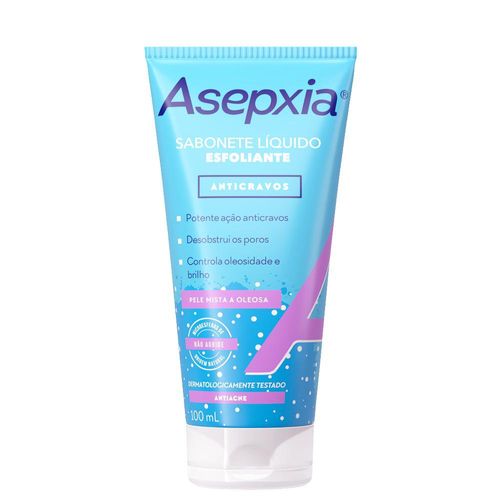 Sabonete Líquido Asepxia Esfoliante 100ml