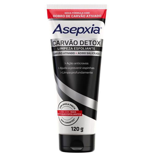 Esfoliante Asepxia Carvão Detox 120g
