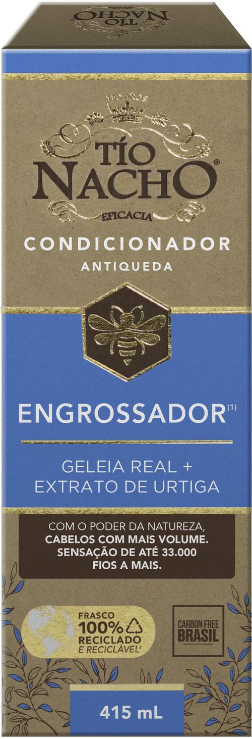 Condicionador Tío Nacho Antiqueda Engrossador 415ml