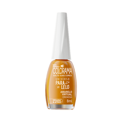 Esmalte Colorama Paralelo Amarelo Virtual 8ml