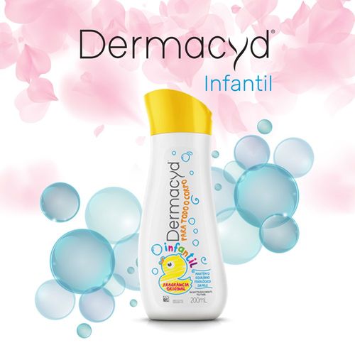 Kit Sabonete Íntimo Dermacyd Infantil 200ml + 100ml