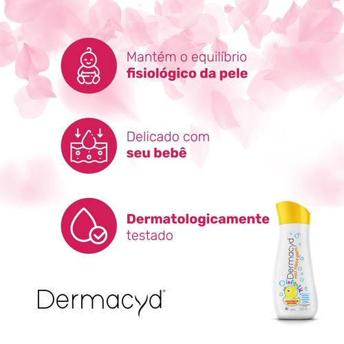 Kit Sabonete Íntimo Dermacyd Infantil 200ml + 100ml