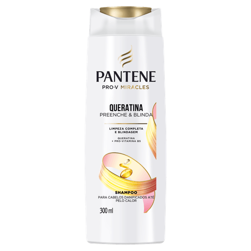 Shampoo Pantene Queratina 300ml